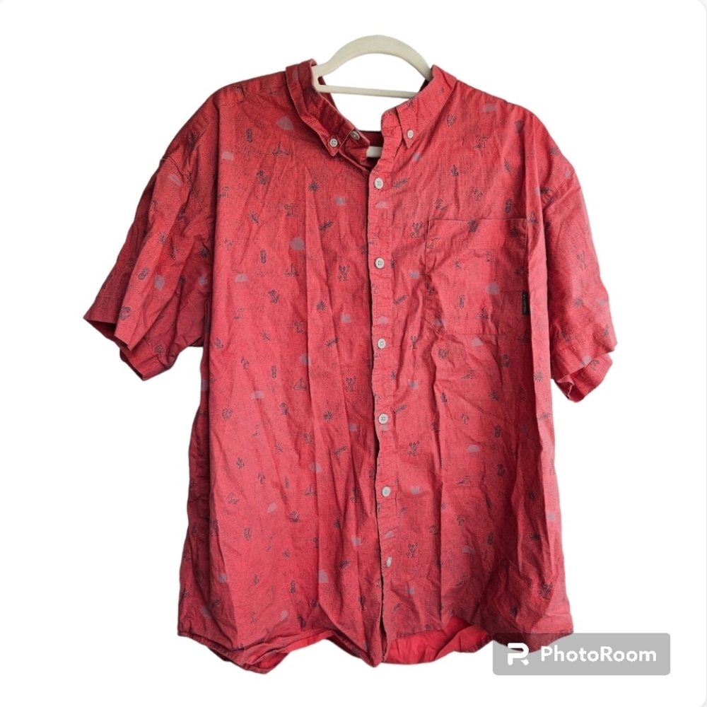 Men's Columbia Tropic Print XXL Relaxed Fit Shirt